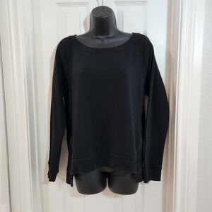 UGG Women's Black Pullover Crew Sweatshirt Size L Large